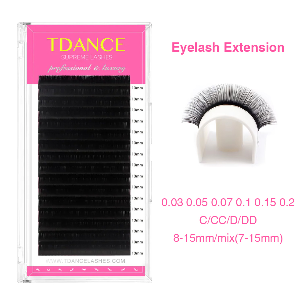 Eyelash Extension Russian - TDANCE Estensione Ciglia 16 File Corea