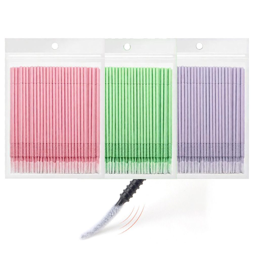 Eyelash Extension Repair - 500 pz. Spazzolini/Applicatori per la Pulizia