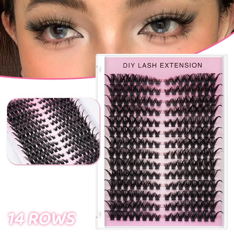 Eyelash Extension Volume Lashes - 20 pz. Ciglia Finte Fai-da-te a
