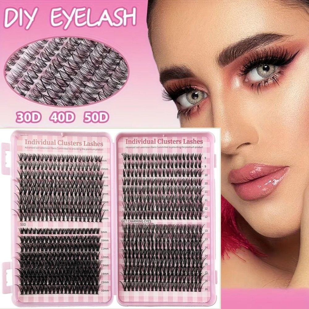 Eyelash Extension Volume Lashes - Ciglia Finte Lunghe 8-16mm 30D/40D/50D/60D Effetto