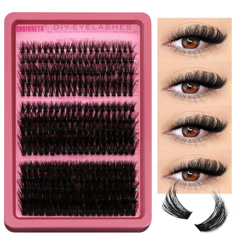 Eyelash Extension Volume Lashes - Kit Ciglia a Ciuffetti, Ciglia Individuali,