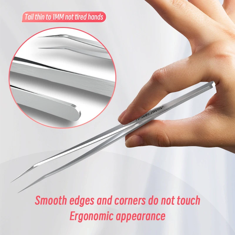 Set di 3 pinzette per sopracci - Eyelash Extension For Men recensione e prezzo