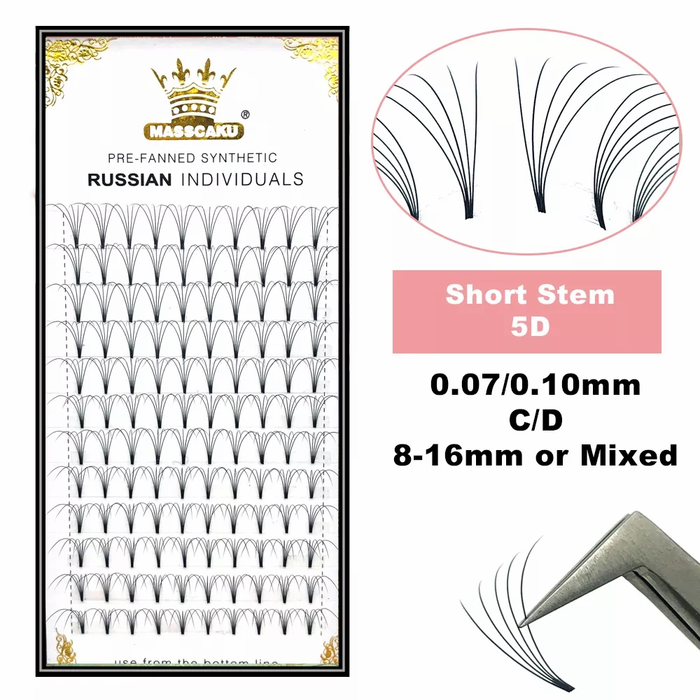 MASSCAKU Premade Russo Volume  - Eyelash Extension Review recensione e prezzo