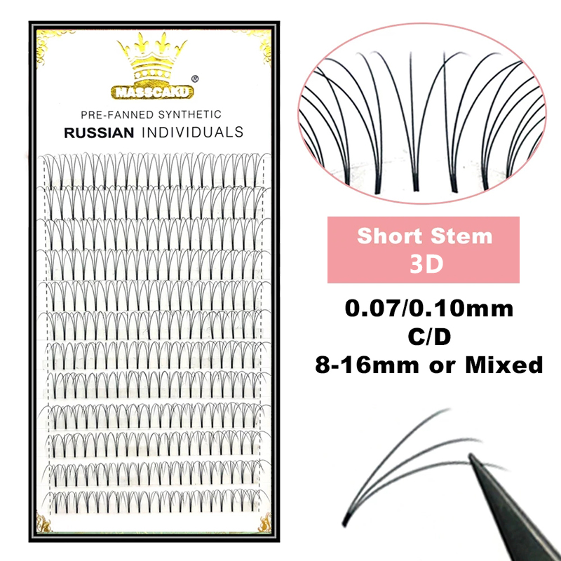 MASSCAKU Premade Russo Volume  - Eyelash Extension Review recensione e prezzo