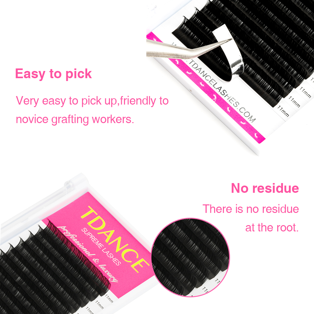 TDANCE Estensione Ciglia 16 Fi - Eyelash Extension Russian recensione e prezzo