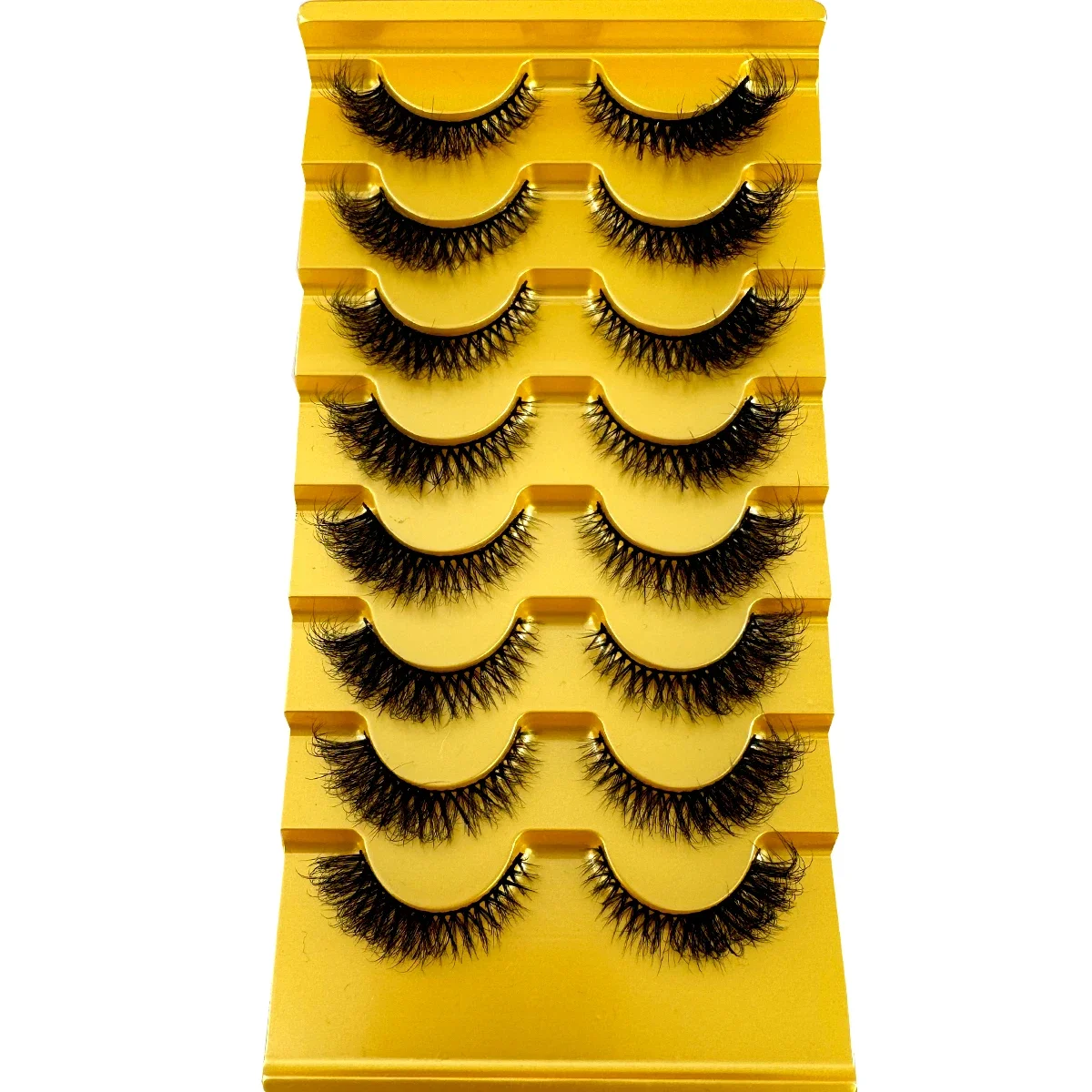 AMSDCN Nuove 8 paia di ciglia  - Eyelash Extension Cat Eye Wispy recensione e prezzo