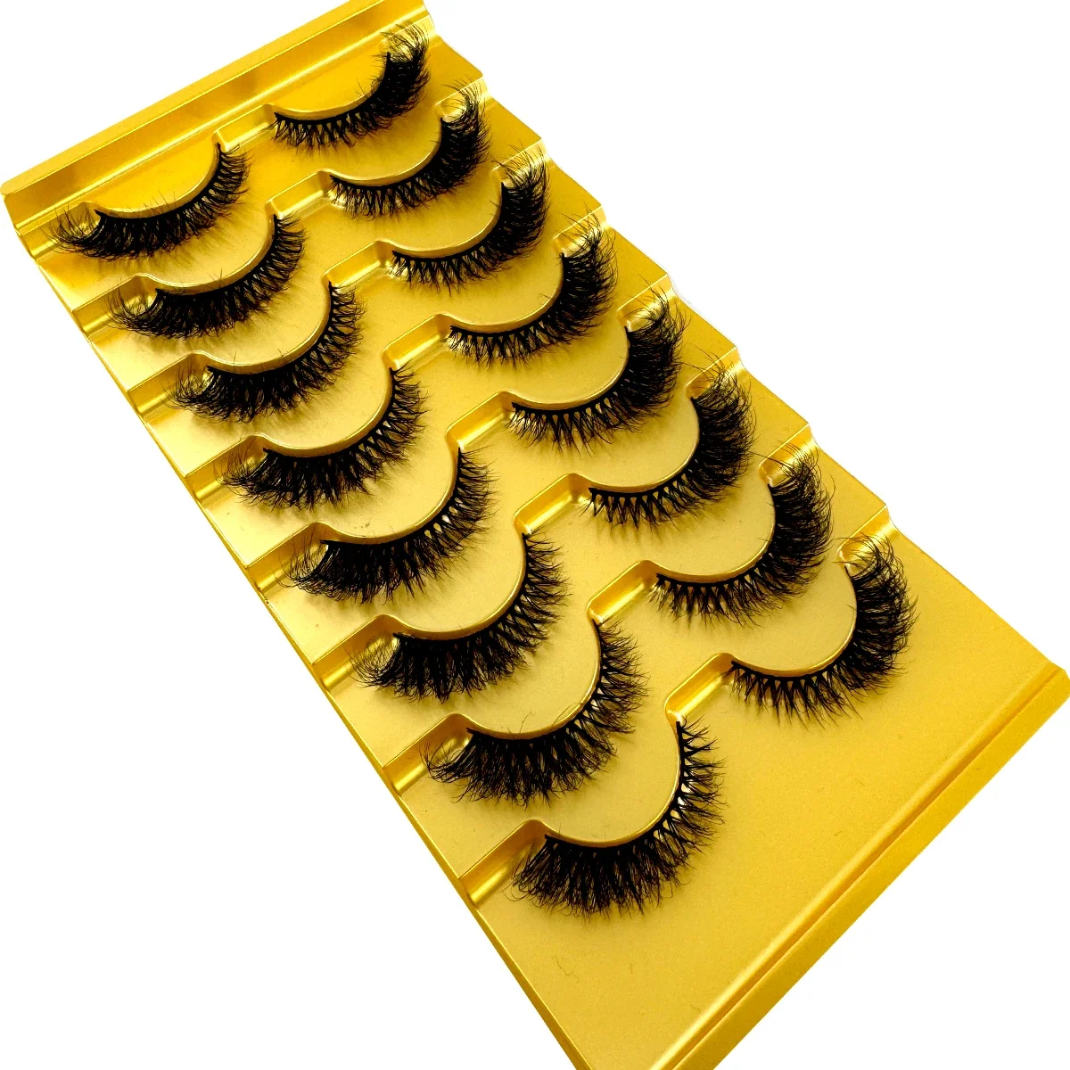 AMSDCN Nuove 8 paia di ciglia  - Eyelash Extension Cat Eye Wispy recensione e prezzo