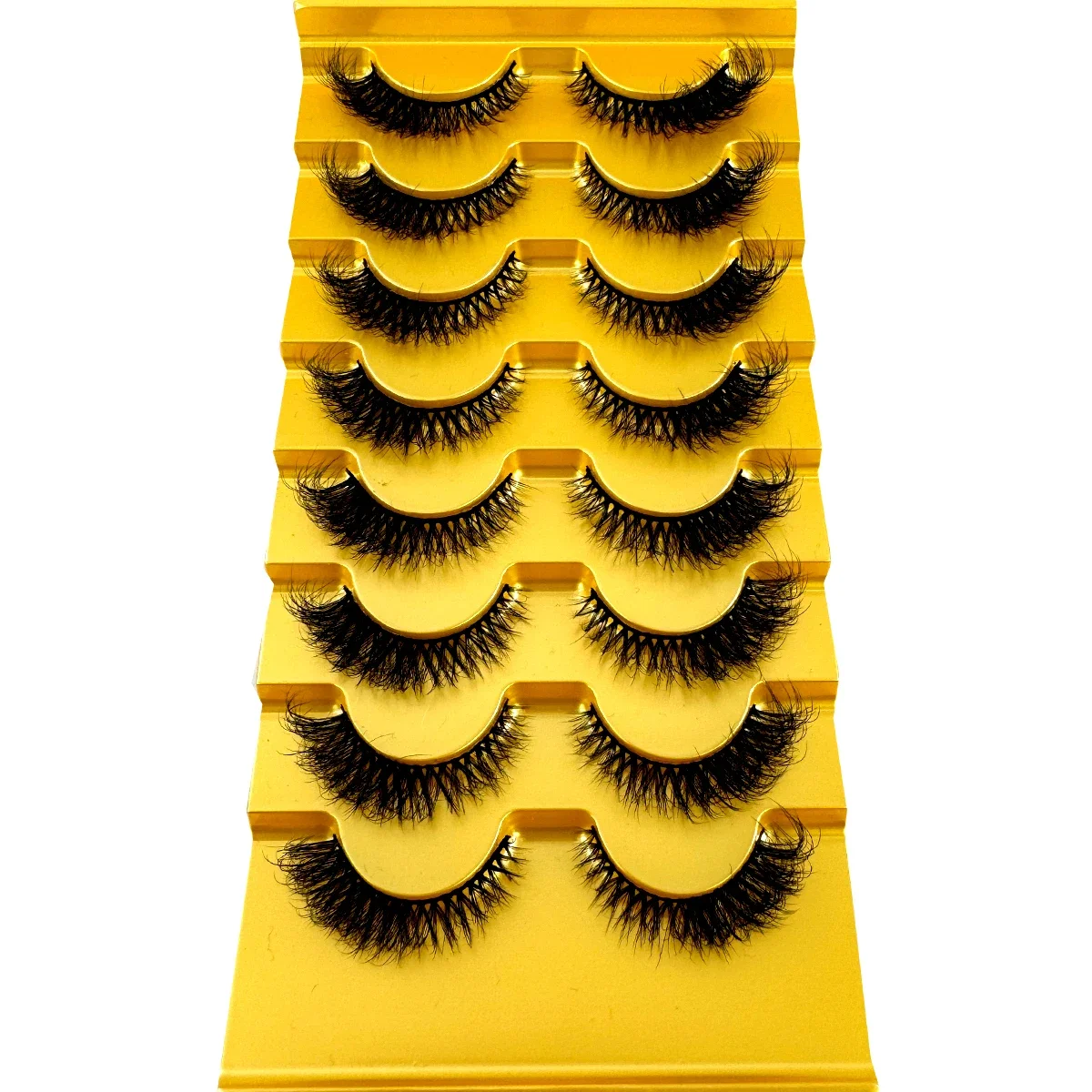 AMSDCN Nuove 8 paia di ciglia  - Eyelash Extension Cat Eye Wispy recensione e prezzo