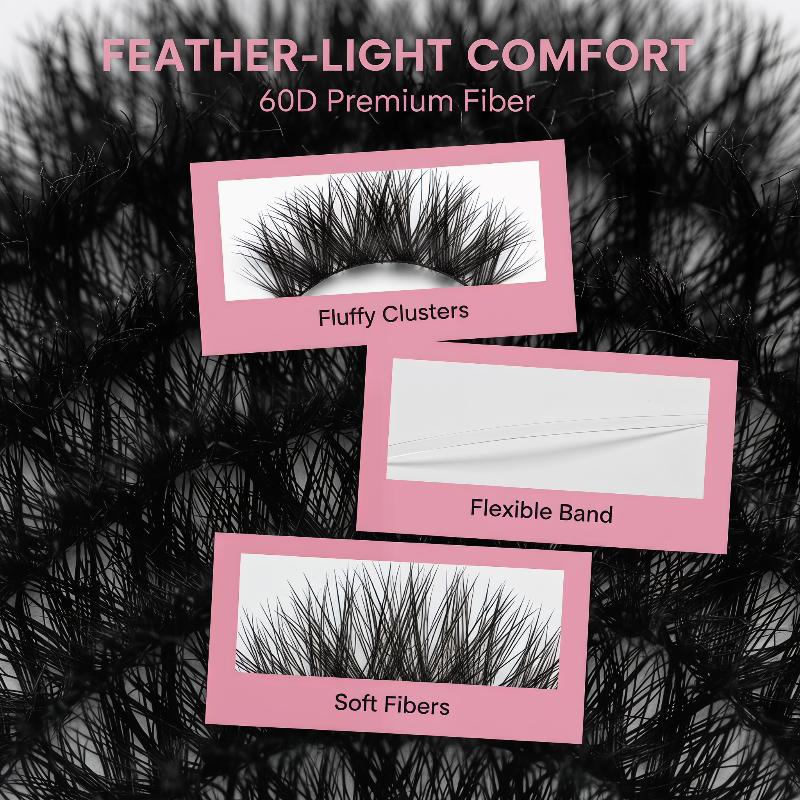 1 Set Ciglia Finte Individuali - Eyelash Extension Volume Lashes recensione e prezzo
