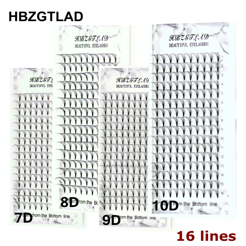 HBZGTLAD 16 Linee di Ciglia Fi - Eyelash Extension Review recensione e prezzo