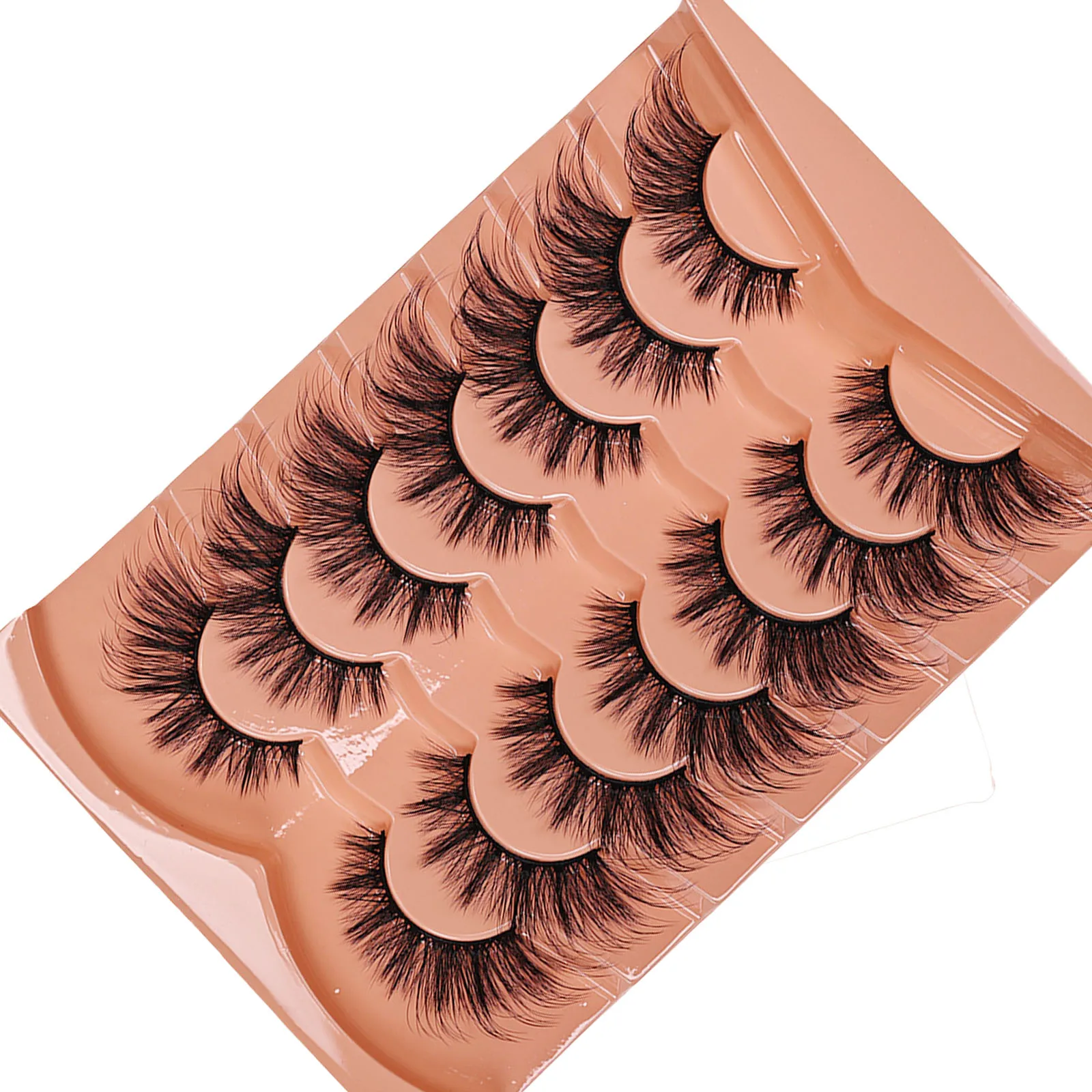 7 Paia di Ciglia Finte Cat Eye - Eyelash Extension Cat Eye Wispy recensione e prezzo