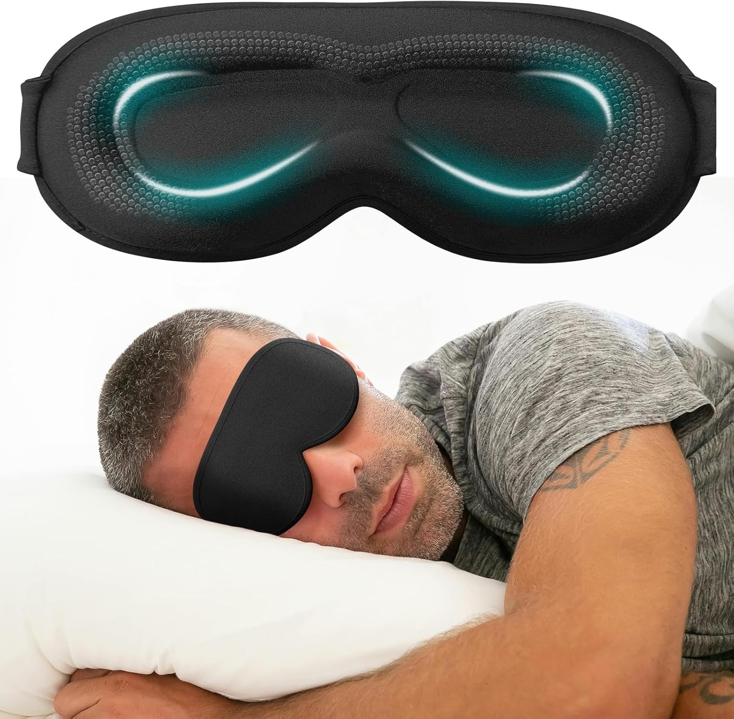 Copri maschera per gli occhi p - Eyelash Extension For Men recensione e prezzo