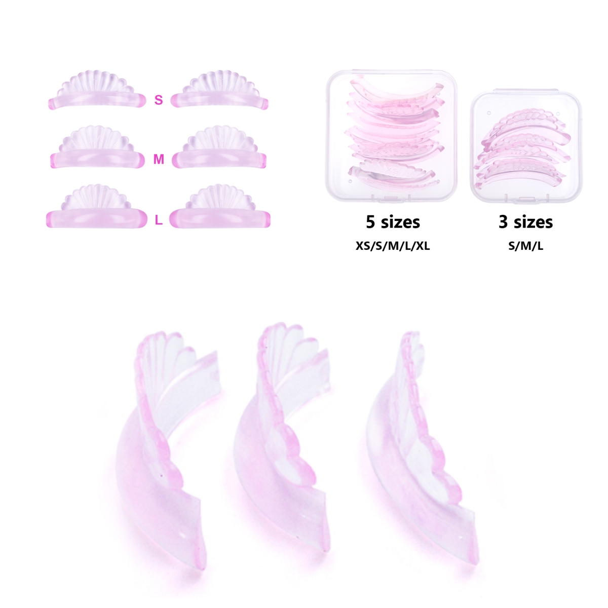 3 paia o 5 paia Lash Lift Cusc - Eyelash Lift Or Extension recensione e prezzo