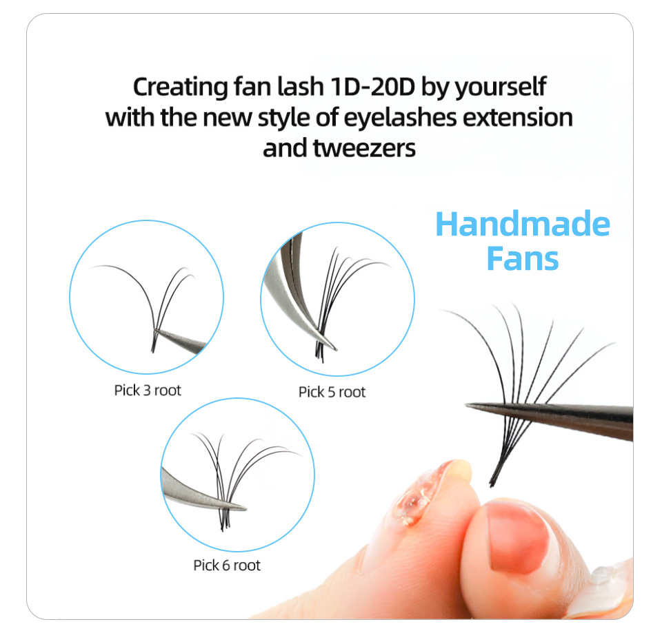 Ciglia Finte AGUUD J B C CC D  - Eyelash Extension Russian recensione e prezzo