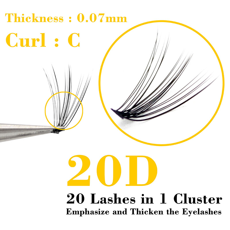 Kimcci 60 Bundles Estensione c - Eyelash Extension Review recensione e prezzo