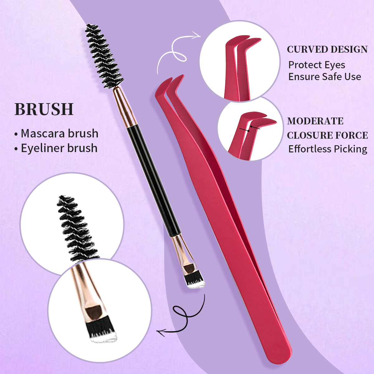 Kit grappoli per ciglia Kit es - Eyelash Extension Volume Lashes recensione e prezzo
